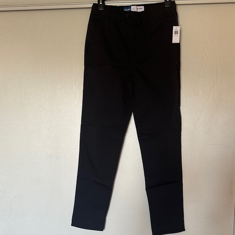 🆕Old Navy Kids Black Cargo Pants Size 14/16